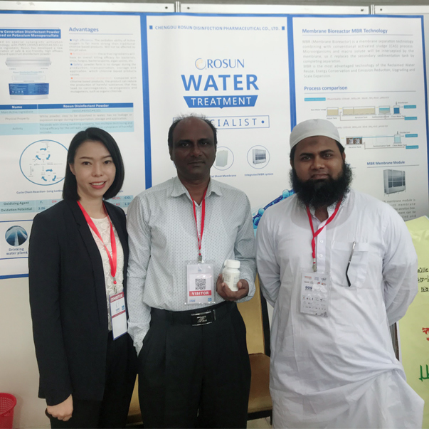 Rosun participe à l'exposition sur l'électricité et le traitement de l'eau au Bangladesh 2018